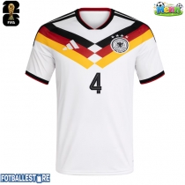 Tyskland Jonathan Tah #4 Hjemmedrakt VM 2026 Kortermet